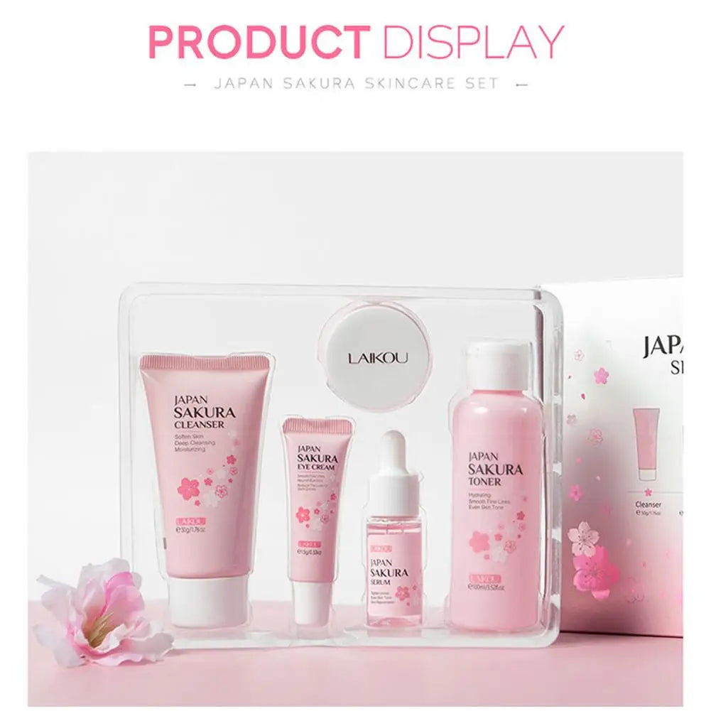 Face Cream Sakura Pink Set with Toner
