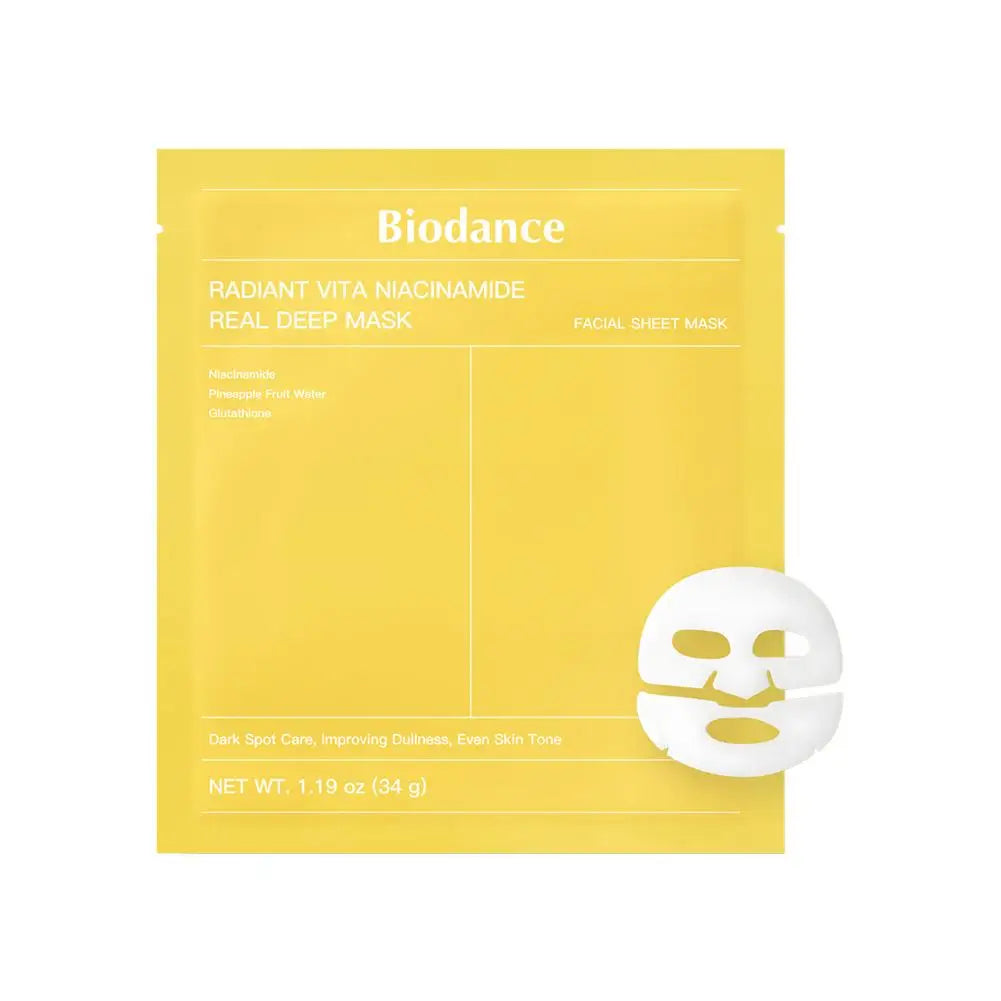 Korean Biodance Skin Care Kit - Collagen Gel Toner Pads, Bio-Collagen Real Deep Mask, Nourishing, Moisturizing, Calming, Tighten