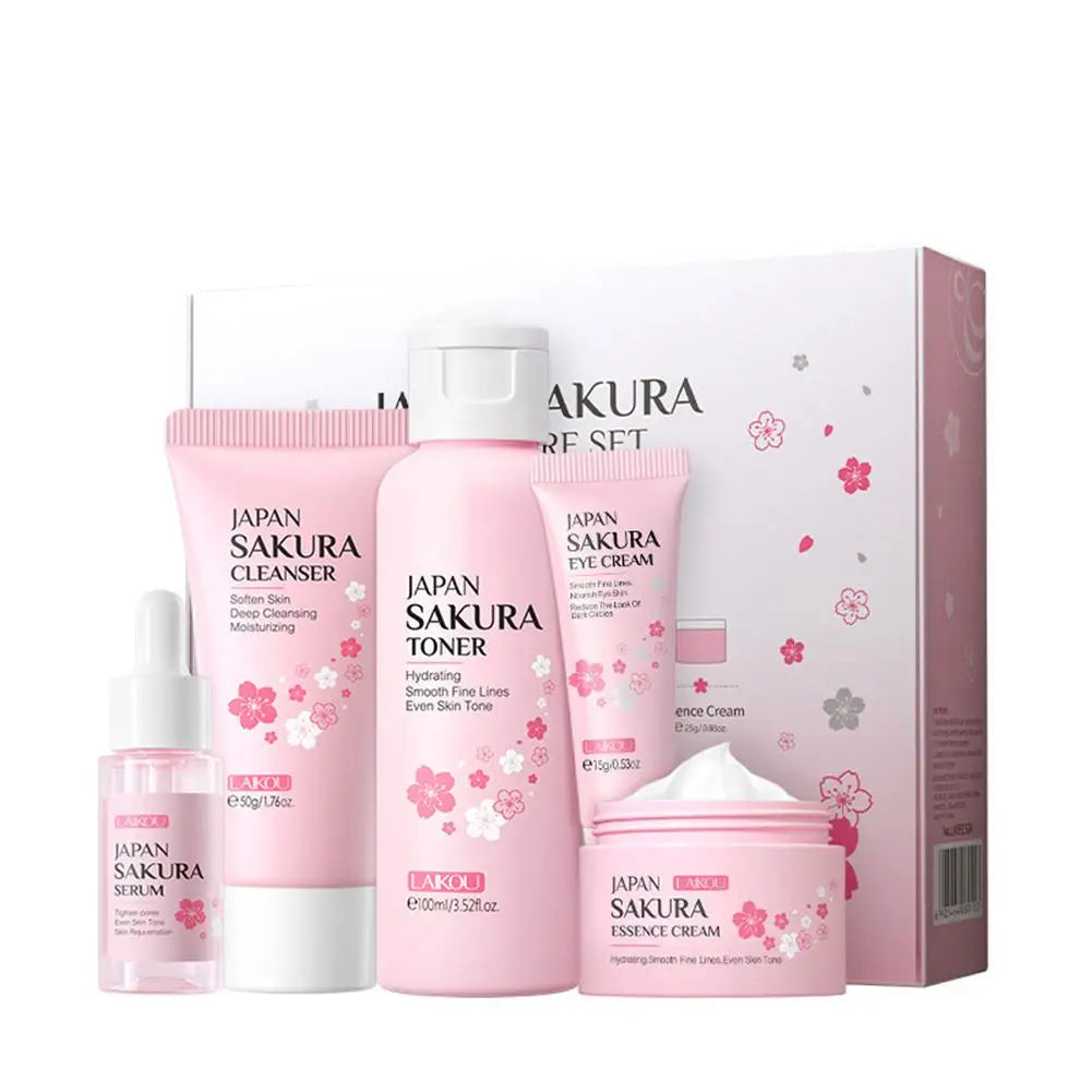 Face Cream Sakura Pink Set with Toner