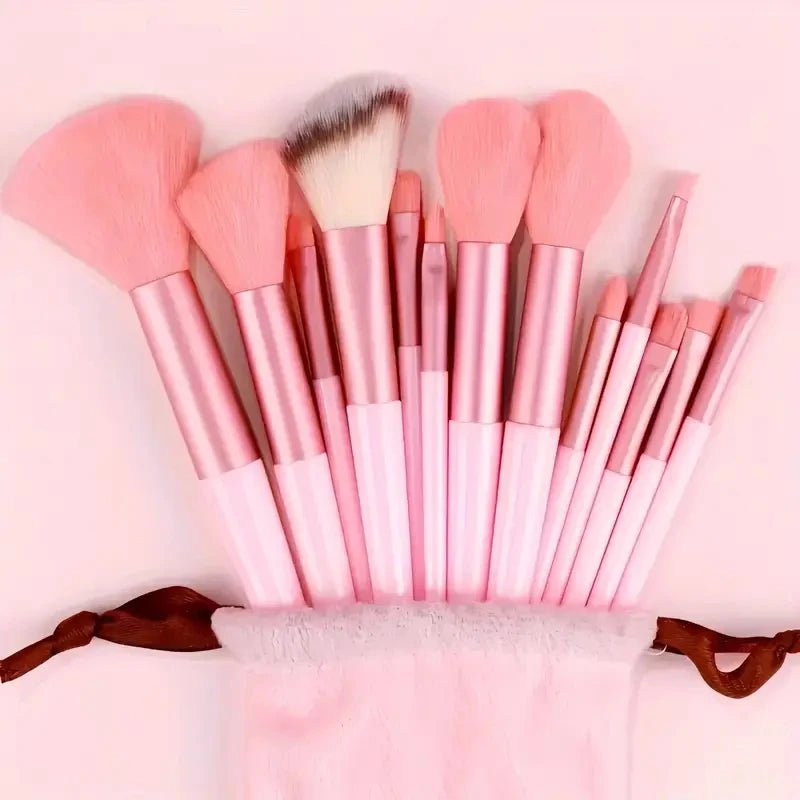 13/33 Pieces Professional Makeup Brush Set With Accessories